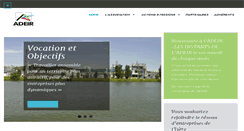 Desktop Screenshot of adeir.fr